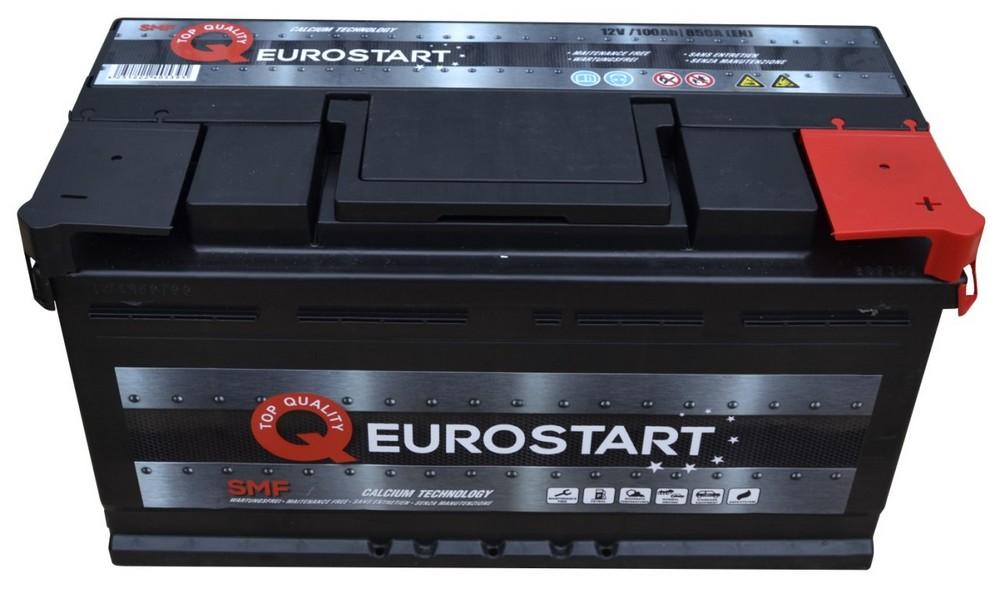 Акумулятор EUROSTART 100Ah Ев (-/+) (850EN)